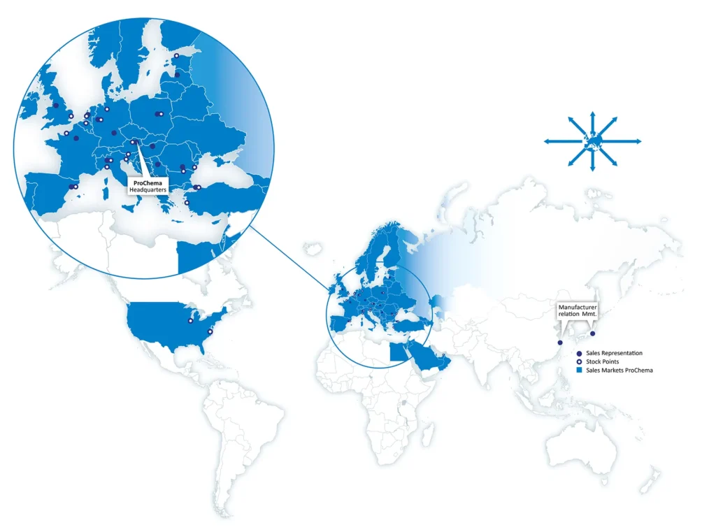 ProChema World Map